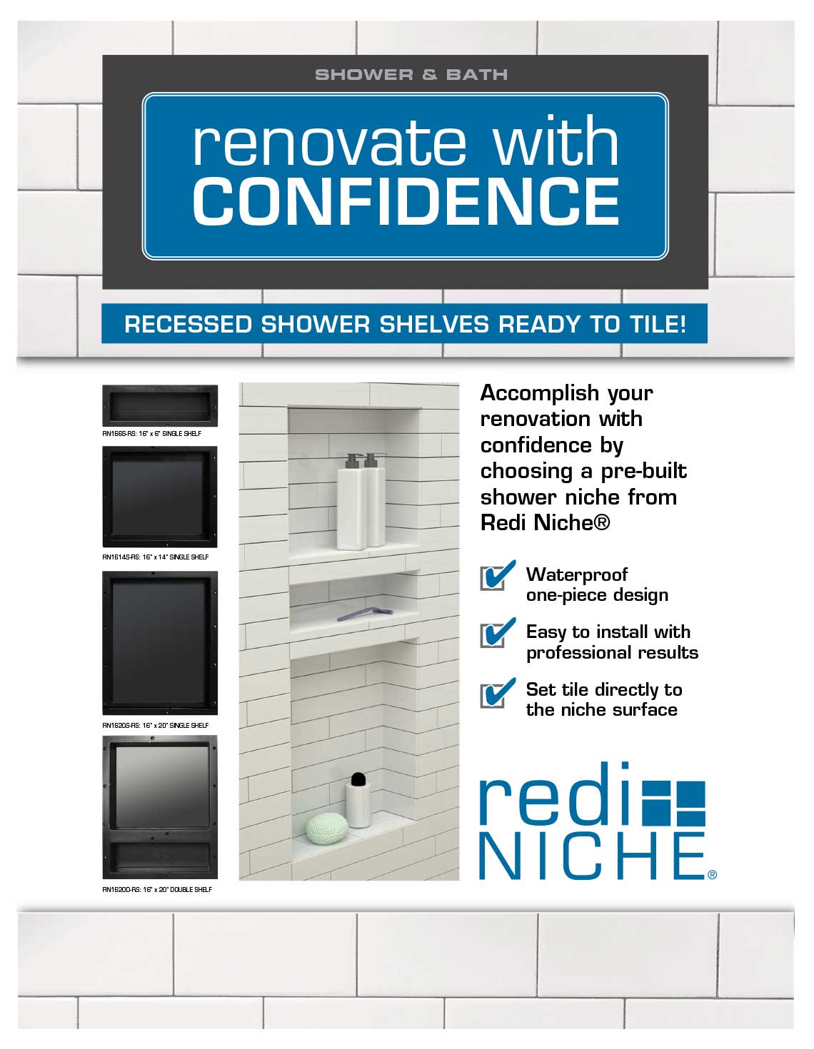 Redi-Niche Retail Flyer