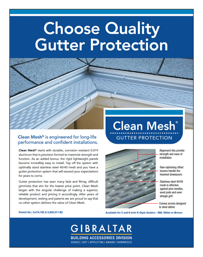 Clean Mesh Sales Sheet