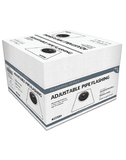 Pipe Flashing Packaging Mock Up